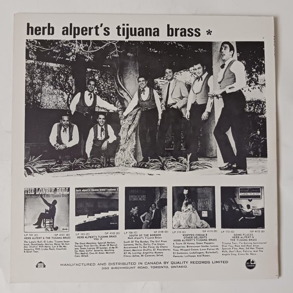 Herb Alpert and Tijuana Brass Going Places vinyl record, 1965 original record - Picture 3 of 10